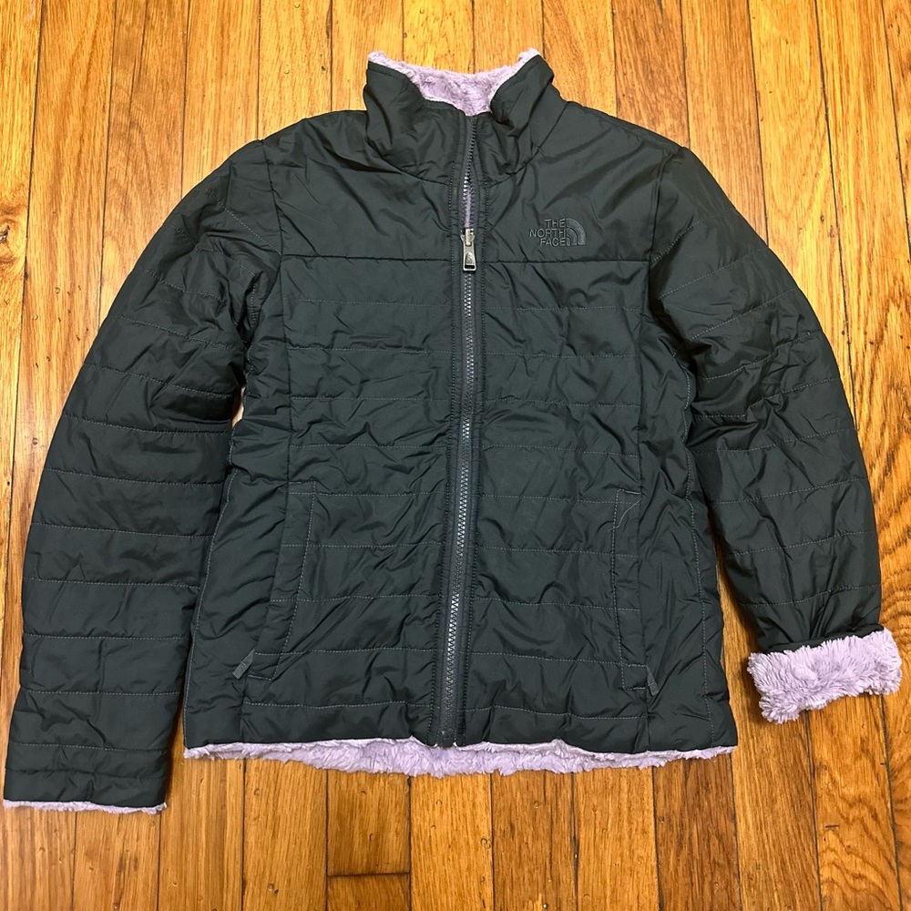 The north face reversible girls jacket size10/12